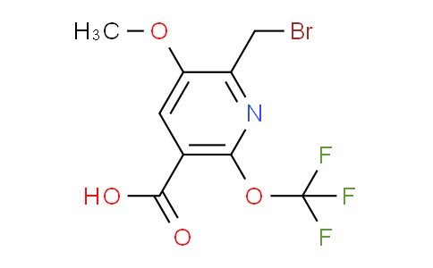 2-(Bromomethyl)-3-methoxy-6-(trifluoromethoxy)pyridine-5-carboxylic acid