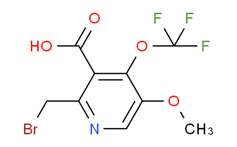 AM149011 | 1805215-63-7 | 2-(Bromomethyl)-5-methoxy-4-(trifluoromethoxy)pyridine-3-carboxylic acid