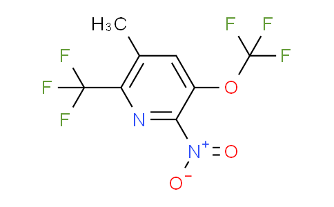 5-Methyl-2-nitro-3-(trifluoromethoxy)-6-(trifluoromethyl)pyridine