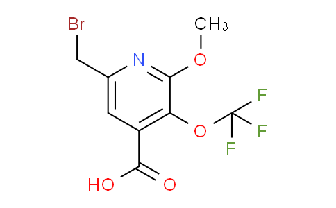 6-(Bromomethyl)-2-methoxy-3-(trifluoromethoxy)pyridine-4-carboxylic acid