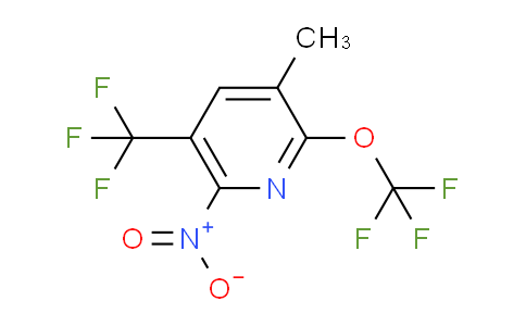 AM149016 | 1804481-94-4 | 3-Methyl-6-nitro-2-(trifluoromethoxy)-5-(trifluoromethyl)pyridine