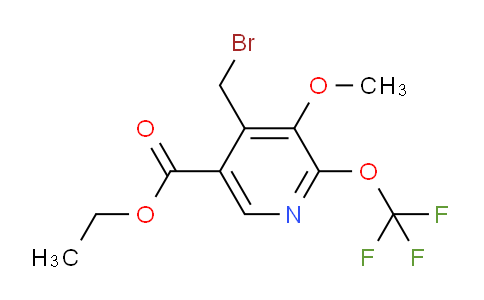 AM149031 | 1806749-06-3 | Ethyl 4-(bromomethyl)-3-methoxy-2-(trifluoromethoxy)pyridine-5-carboxylate