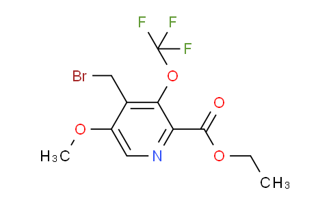 AM149032 | 1805069-64-0 | Ethyl 4-(bromomethyl)-5-methoxy-3-(trifluoromethoxy)pyridine-2-carboxylate