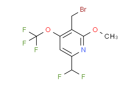 3-(Bromomethyl)-6-(difluoromethyl)-2-methoxy-4-(trifluoromethoxy)pyridine