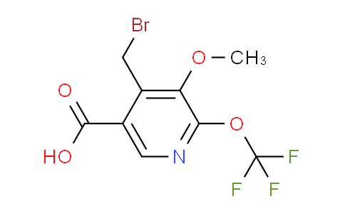 AM149051 | 1804751-58-3 | 4-(Bromomethyl)-3-methoxy-2-(trifluoromethoxy)pyridine-5-carboxylic acid