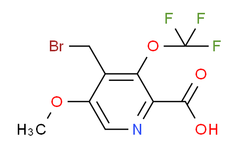 AM149053 | 1805272-12-1 | 4-(Bromomethyl)-5-methoxy-3-(trifluoromethoxy)pyridine-2-carboxylic acid