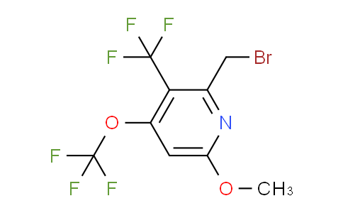 AM149056 | 1804629-97-7 | 2-(Bromomethyl)-6-methoxy-4-(trifluoromethoxy)-3-(trifluoromethyl)pyridine