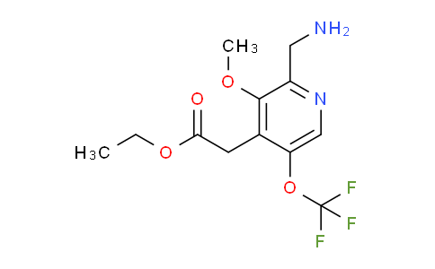 AM149063 | 1806764-74-8 | Ethyl 2-(aminomethyl)-3-methoxy-5-(trifluoromethoxy)pyridine-4-acetate
