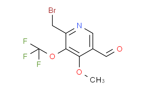 AM149076 | 1806152-11-3 | 2-(Bromomethyl)-4-methoxy-3-(trifluoromethoxy)pyridine-5-carboxaldehyde