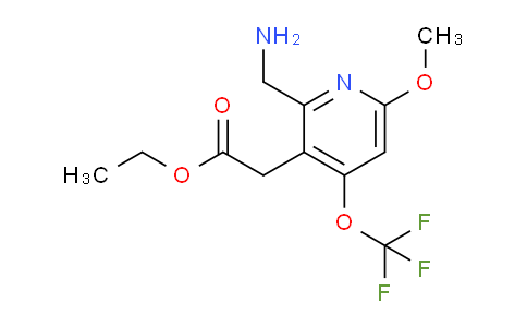 AM149077 | 1806764-95-3 | Ethyl 2-(aminomethyl)-6-methoxy-4-(trifluoromethoxy)pyridine-3-acetate