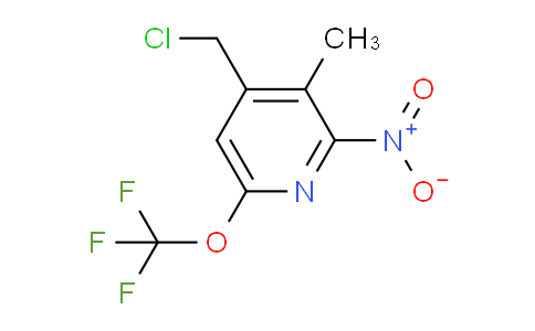 AM149087 | 1804651-21-5 | 4-(Chloromethyl)-3-methyl-2-nitro-6-(trifluoromethoxy)pyridine