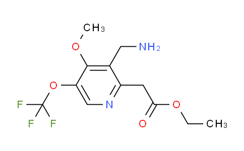 AM149089 | 1804746-49-3 | Ethyl 3-(aminomethyl)-4-methoxy-5-(trifluoromethoxy)pyridine-2-acetate