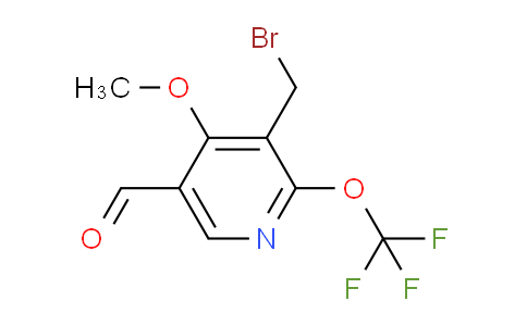 AM149099 | 1804467-82-0 | 3-(Bromomethyl)-4-methoxy-2-(trifluoromethoxy)pyridine-5-carboxaldehyde