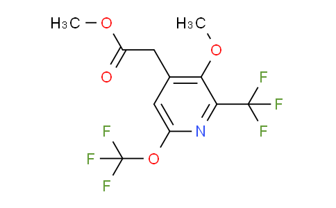 AM149107 | 1806745-94-7 | Methyl 3-methoxy-6-(trifluoromethoxy)-2-(trifluoromethyl)pyridine-4-acetate