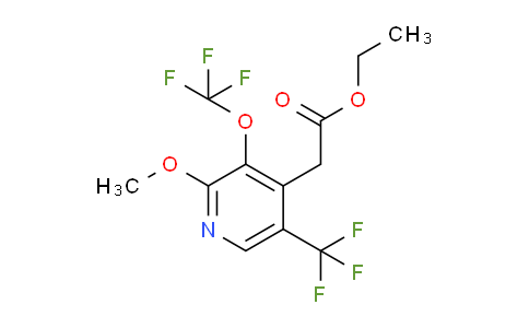 AM149108 | 1806017-23-1 | Ethyl 2-methoxy-3-(trifluoromethoxy)-5-(trifluoromethyl)pyridine-4-acetate