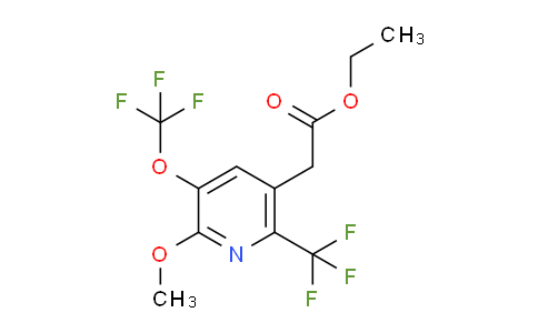 AM149110 | 1804682-26-5 | Ethyl 2-methoxy-3-(trifluoromethoxy)-6-(trifluoromethyl)pyridine-5-acetate