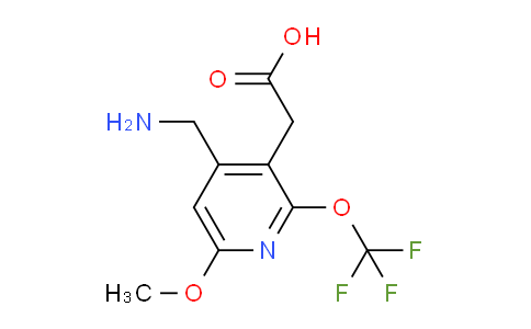 AM149124 | 1805135-85-6 | 4-(Aminomethyl)-6-methoxy-2-(trifluoromethoxy)pyridine-3-acetic acid