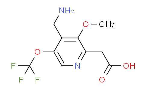 AM149127 | 1804919-49-0 | 4-(Aminomethyl)-3-methoxy-5-(trifluoromethoxy)pyridine-2-acetic acid