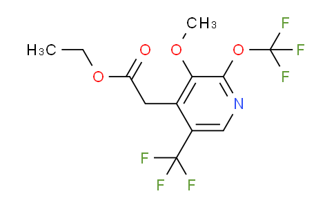 AM149129 | 1804951-41-4 | Ethyl 3-methoxy-2-(trifluoromethoxy)-5-(trifluoromethyl)pyridine-4-acetate