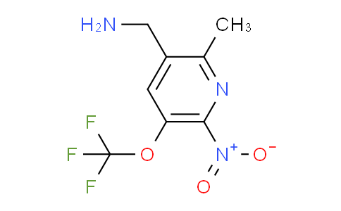 3-(Aminomethyl)-2-methyl-6-nitro-5-(trifluoromethoxy)pyridine