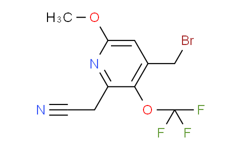 AM149138 | 1804467-32-0 | 4-(Bromomethyl)-6-methoxy-3-(trifluoromethoxy)pyridine-2-acetonitrile