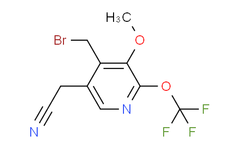 AM149141 | 1805271-57-1 | 4-(Bromomethyl)-3-methoxy-2-(trifluoromethoxy)pyridine-5-acetonitrile
