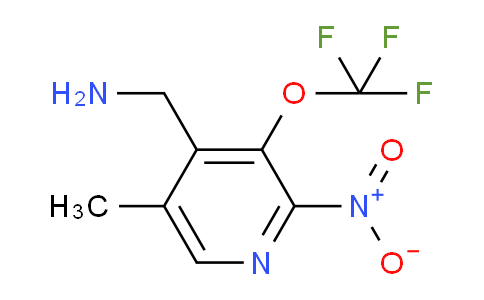 4-(Aminomethyl)-5-methyl-2-nitro-3-(trifluoromethoxy)pyridine