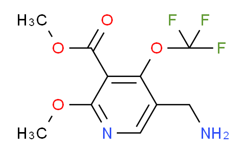 Methyl 5-(aminomethyl)-2-methoxy-4-(trifluoromethoxy)pyridine-3-carboxylate