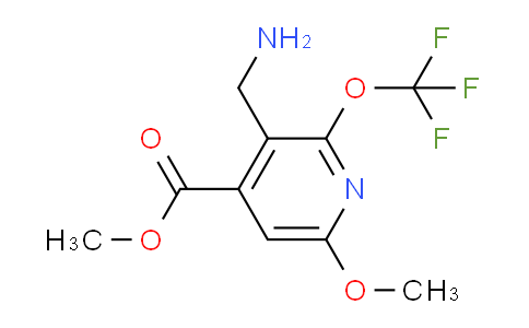 AM149158 | 1804766-27-5 | Methyl 3-(aminomethyl)-6-methoxy-2-(trifluoromethoxy)pyridine-4-carboxylate