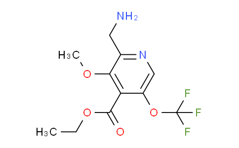 AM149162 | 1804628-03-2 | Ethyl 2-(aminomethyl)-3-methoxy-5-(trifluoromethoxy)pyridine-4-carboxylate