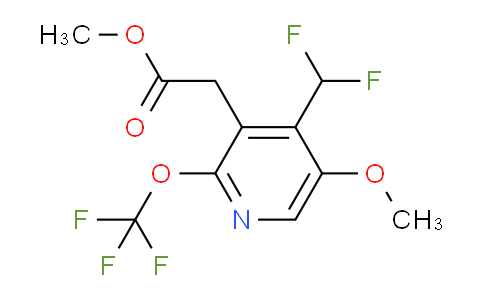 AM149166 | 1805079-73-5 | Methyl 4-(difluoromethyl)-5-methoxy-2-(trifluoromethoxy)pyridine-3-acetate