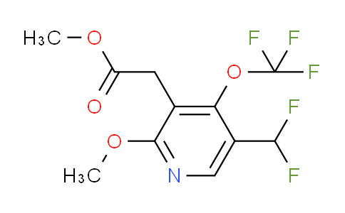 AM149168 | 1806777-44-5 | Methyl 5-(difluoromethyl)-2-methoxy-4-(trifluoromethoxy)pyridine-3-acetate