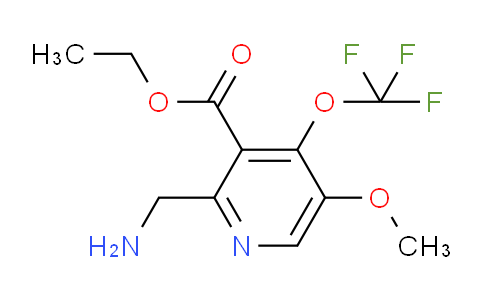 AM149170 | 1804628-12-3 | Ethyl 2-(aminomethyl)-5-methoxy-4-(trifluoromethoxy)pyridine-3-carboxylate