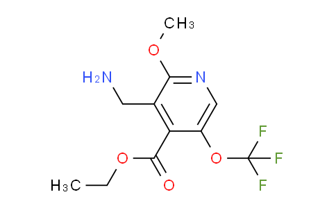 AM149179 | 1805135-34-5 | Ethyl 3-(aminomethyl)-2-methoxy-5-(trifluoromethoxy)pyridine-4-carboxylate