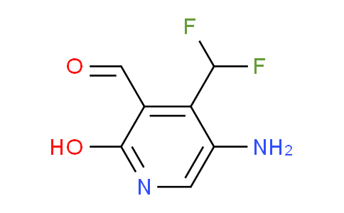 5-Amino-4-(difluoromethyl)-2-hydroxypyridine-3-carboxaldehyde