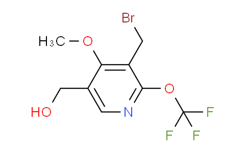 AM149180 | 1806748-35-5 | 3-(Bromomethyl)-4-methoxy-2-(trifluoromethoxy)pyridine-5-methanol