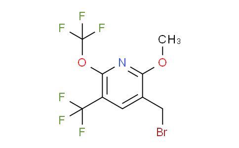 AM149181 | 1805917-02-5 | 3-(Bromomethyl)-2-methoxy-6-(trifluoromethoxy)-5-(trifluoromethyl)pyridine