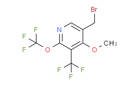 5-(Bromomethyl)-4-methoxy-2-(trifluoromethoxy)-3-(trifluoromethyl)pyridine