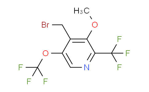 AM149191 | 1806255-86-6 | 4-(Bromomethyl)-3-methoxy-5-(trifluoromethoxy)-2-(trifluoromethyl)pyridine