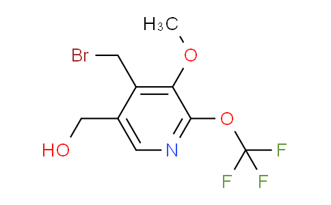 AM149198 | 1806748-47-9 | 4-(Bromomethyl)-3-methoxy-2-(trifluoromethoxy)pyridine-5-methanol