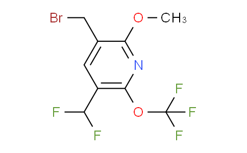 AM149204 | 1804768-99-7 | 3-(Bromomethyl)-5-(difluoromethyl)-2-methoxy-6-(trifluoromethoxy)pyridine