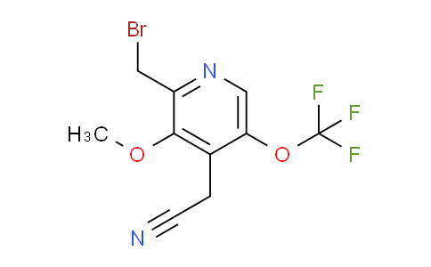 AM149205 | 1805147-98-1 | 2-(Bromomethyl)-3-methoxy-5-(trifluoromethoxy)pyridine-4-acetonitrile