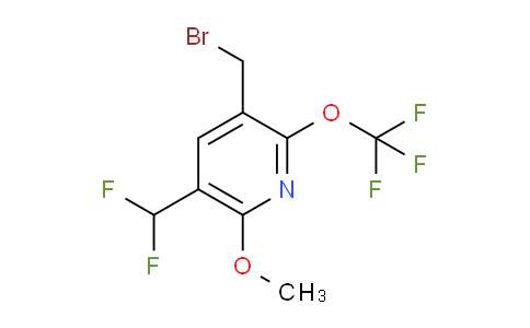 AM149207 | 1806255-71-9 | 3-(Bromomethyl)-5-(difluoromethyl)-6-methoxy-2-(trifluoromethoxy)pyridine