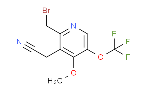 AM149209 | 1805917-17-2 | 2-(Bromomethyl)-4-methoxy-5-(trifluoromethoxy)pyridine-3-acetonitrile