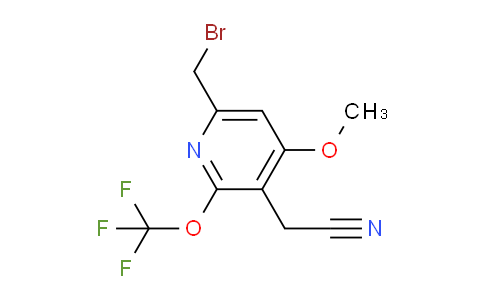 AM149210 | 1806747-13-6 | 6-(Bromomethyl)-4-methoxy-2-(trifluoromethoxy)pyridine-3-acetonitrile