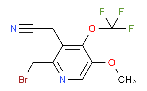 AM149212 | 1804356-54-4 | 2-(Bromomethyl)-5-methoxy-4-(trifluoromethoxy)pyridine-3-acetonitrile