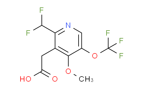 AM149213 | 1805100-21-3 | 2-(Difluoromethyl)-4-methoxy-5-(trifluoromethoxy)pyridine-3-acetic acid