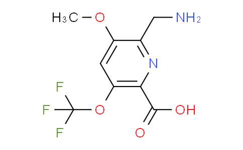 AM149217 | 1806263-59-1 | 2-(Aminomethyl)-3-methoxy-5-(trifluoromethoxy)pyridine-6-carboxylic acid