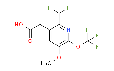 AM149218 | 1806751-04-1 | 2-(Difluoromethyl)-5-methoxy-6-(trifluoromethoxy)pyridine-3-acetic acid