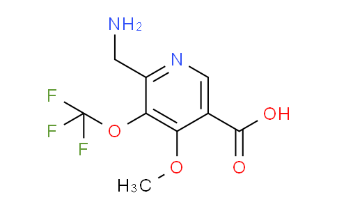 AM149220 | 1804627-37-9 | 2-(Aminomethyl)-4-methoxy-3-(trifluoromethoxy)pyridine-5-carboxylic acid